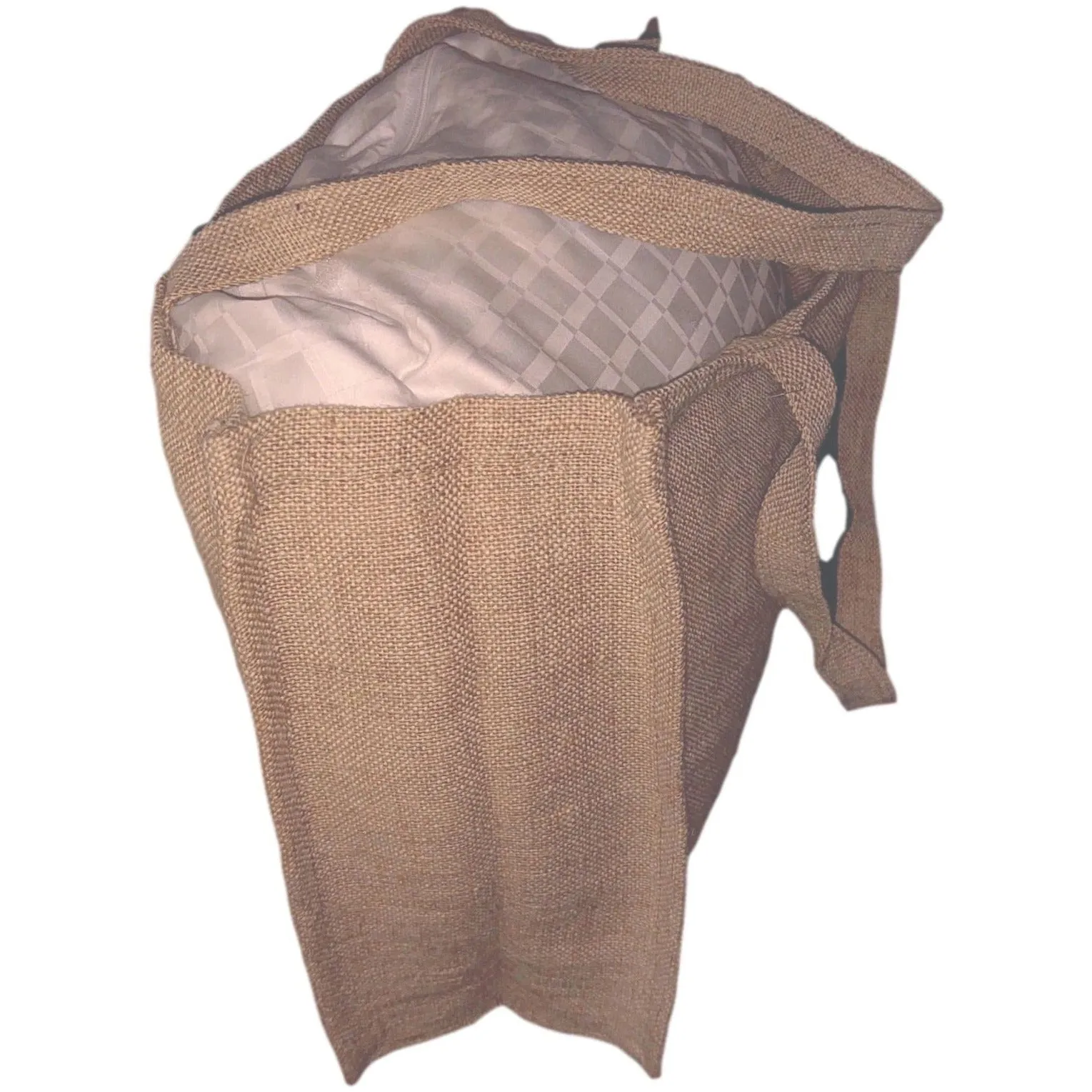 100% Natural Jute & Cotton Shopping Tote