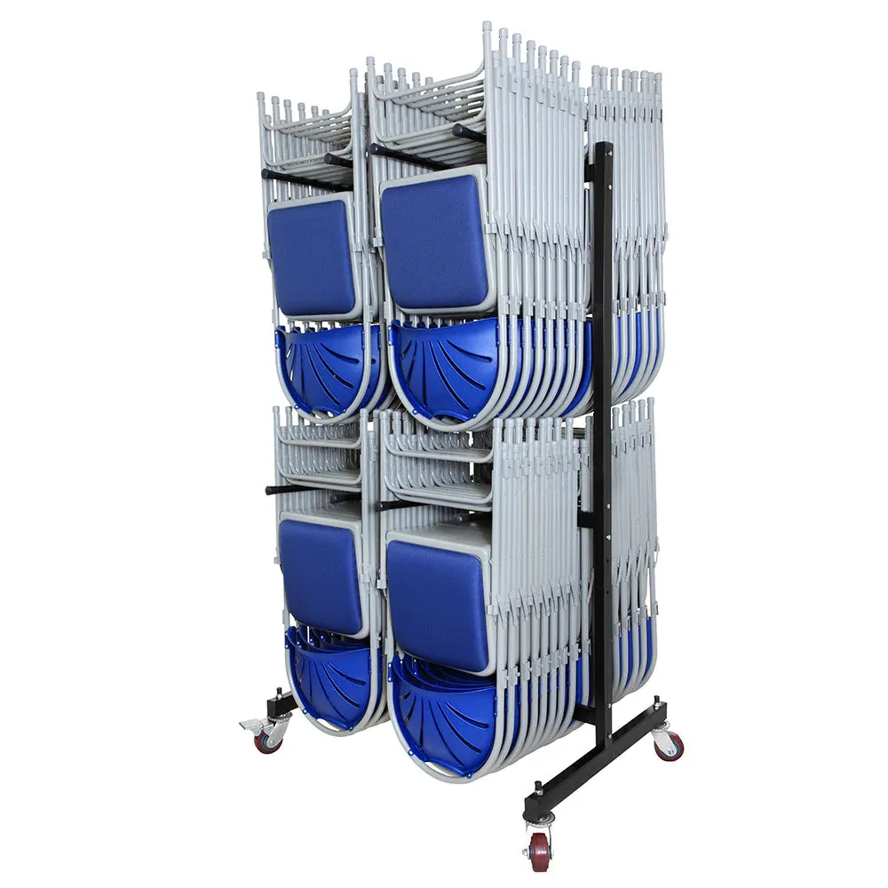 112 x Folding Chair Mobile Trolley