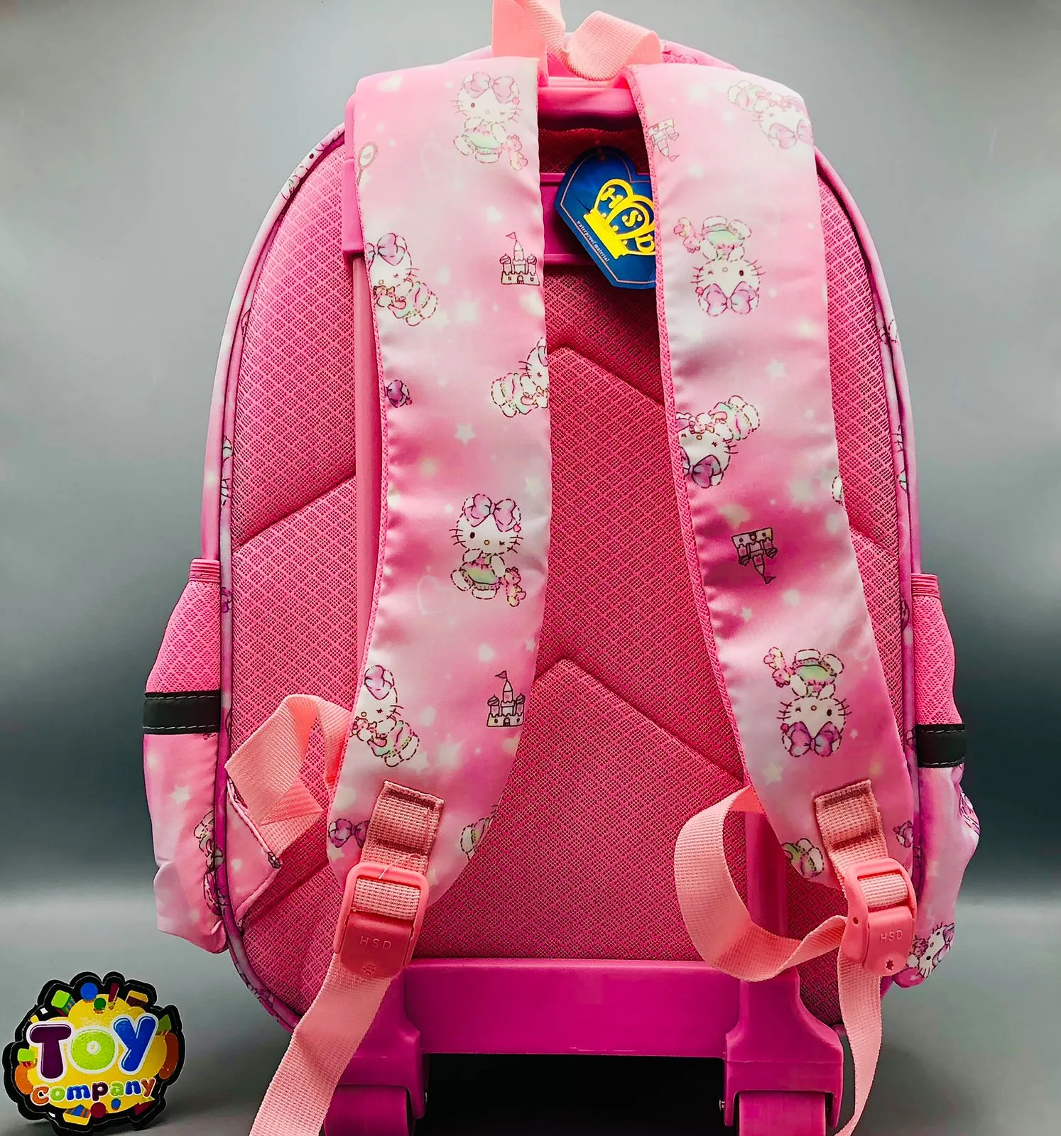 15* Inches Premium Hello Kitty Trolley School Bag