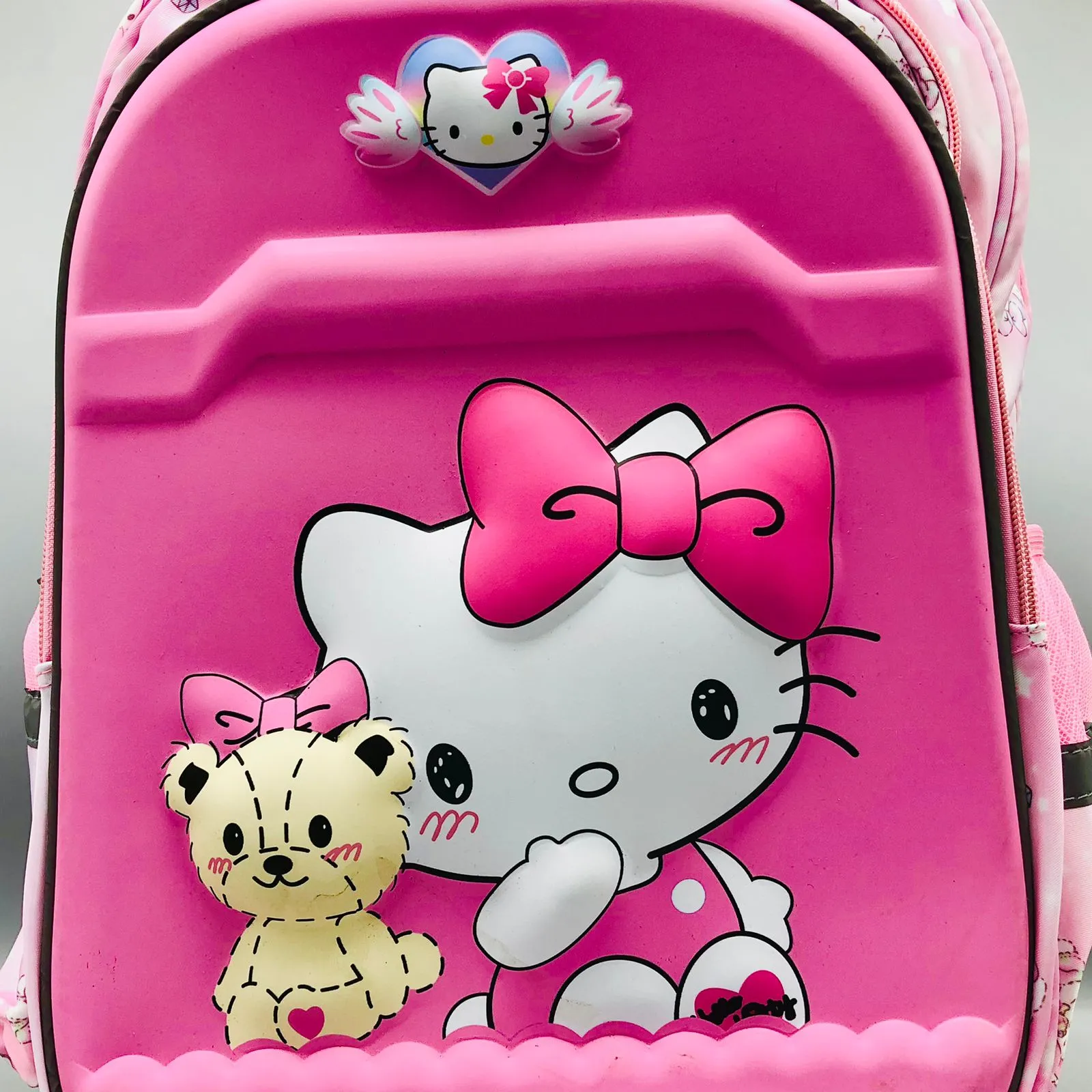 15* Inches Premium Hello Kitty Trolley School Bag