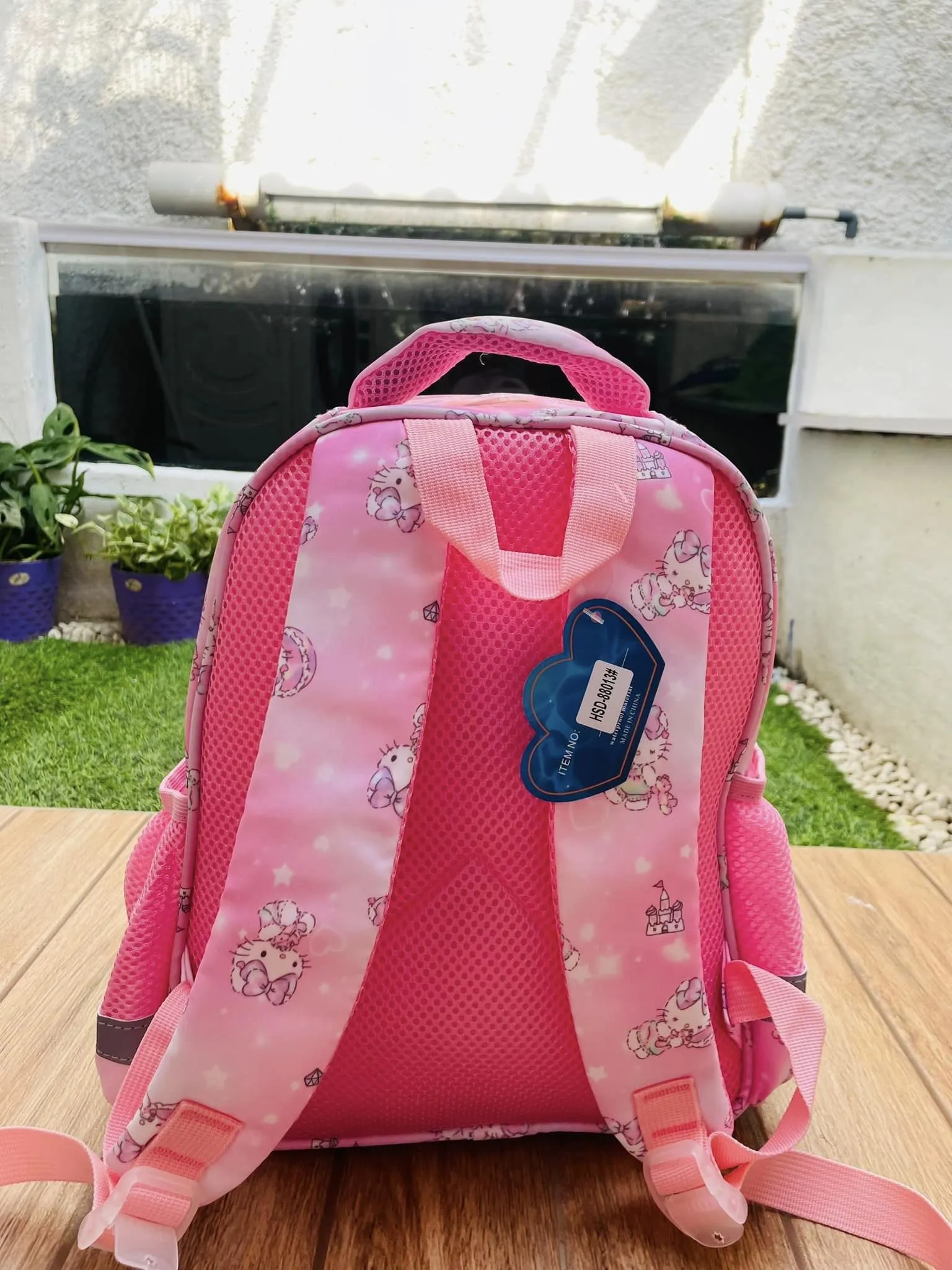 15* Inches Premium Hello Kitty Trolley School Bag