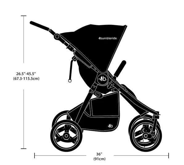 2022 Bumbleride Indie Twin - All-Terrain Stroller