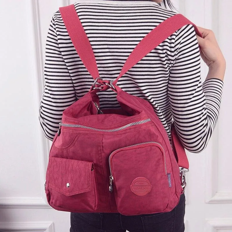 3 in 1 Women Bags Multifunction Backpack Shoulder Bag