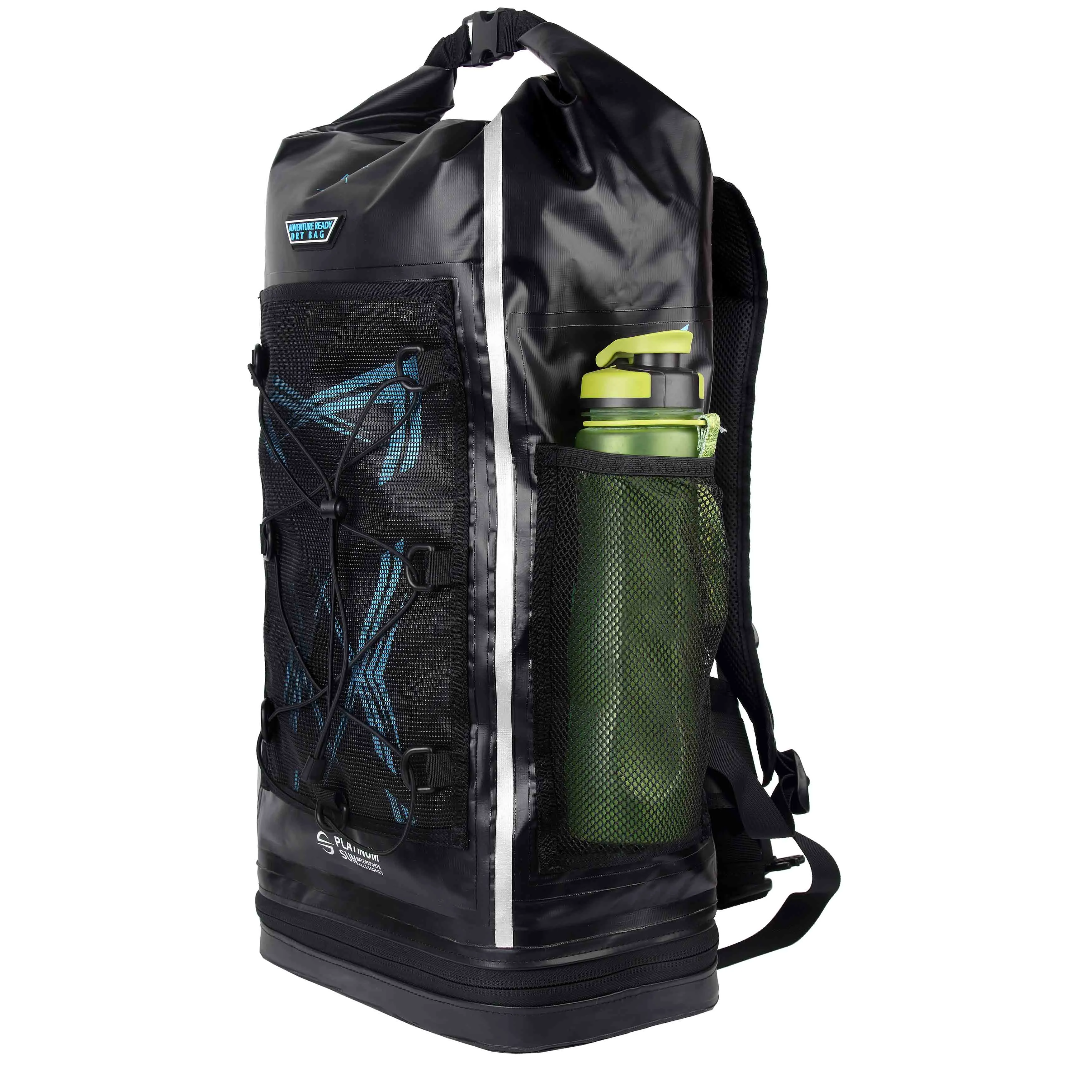 30L Waterproof Dry Bag Backpack with extendable bottom compartment