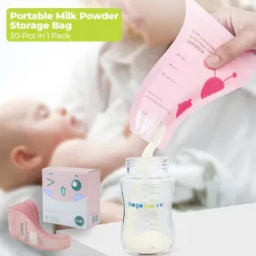 30pcs/lot BPA Free Disposable Travel Baby Milk Pouches