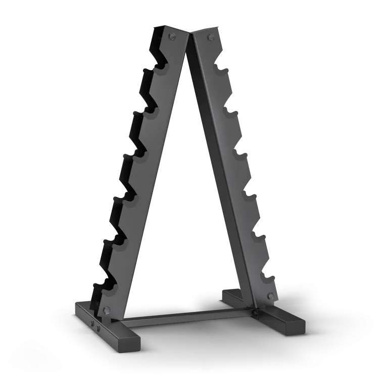 6-Tier A-Frame Dumbbell Rack: Stand Only