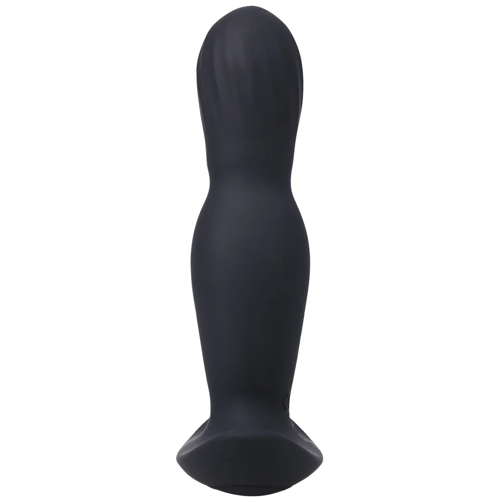 A-Play EXPANDER Rechargeable Silicone Anal Plug with Remote Black