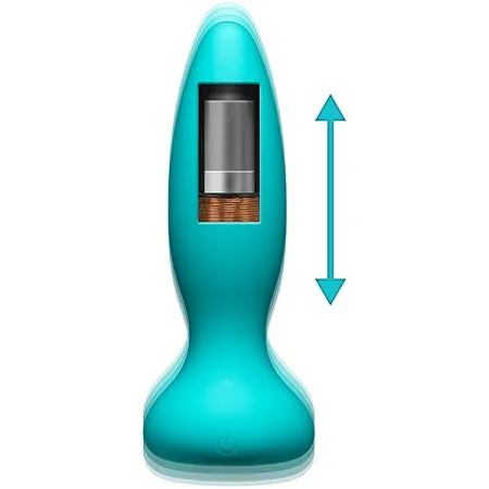 A-play Thrust Advent Plug W/remote Teal