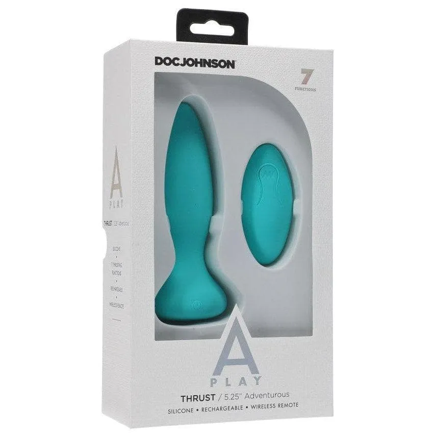 A-Play Thrust Adventurous Anal Plug with Remote Control