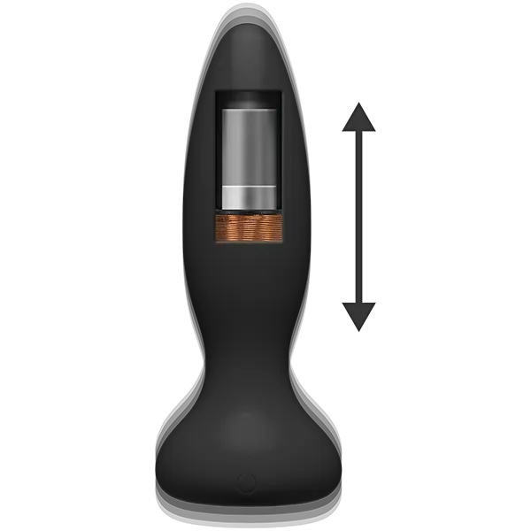 A Play Thrust Experienced Anal Plug - Black