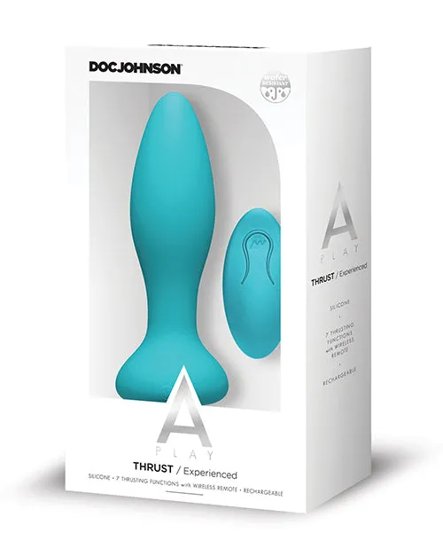 A Play Thrust Experienced Anal Plug - Teal