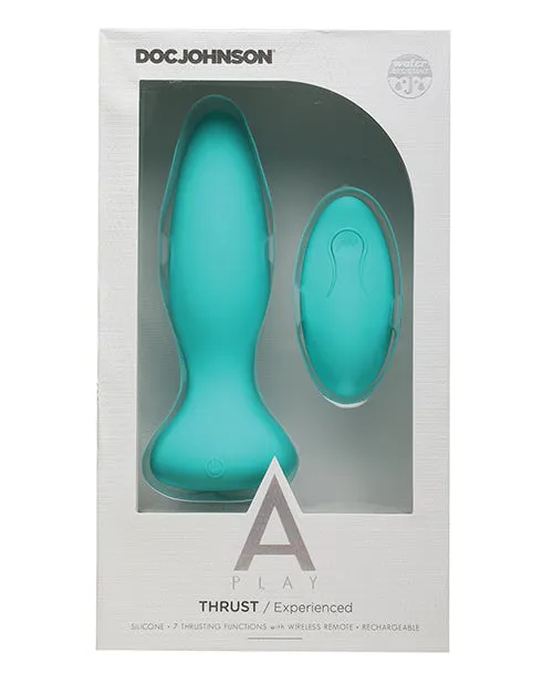 A Play Thrust Experienced Anal Plug - Teal