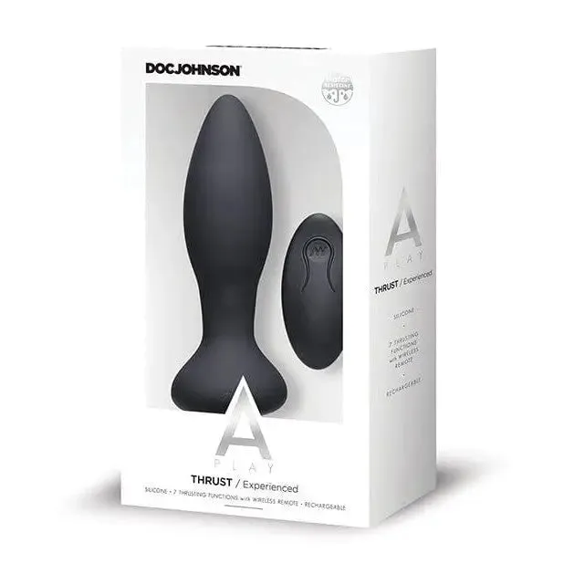 A-Play - Thrust - Rechargeable Silicone Anal Plug with Remote