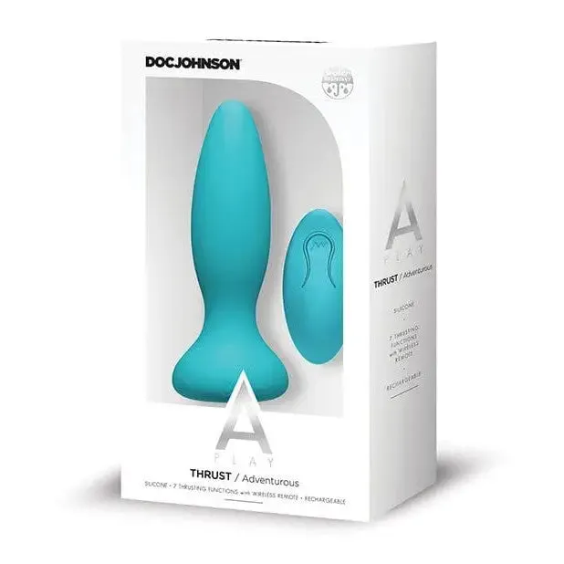 A-Play - Thrust - Rechargeable Silicone Anal Plug with Remote