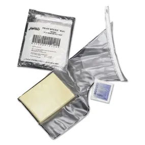 AbilityOne 8105009229469, SKILCRAFT Piddle Pak Crew Relief Bag, 500 cc, 7" x 12", Clear, 120/Box