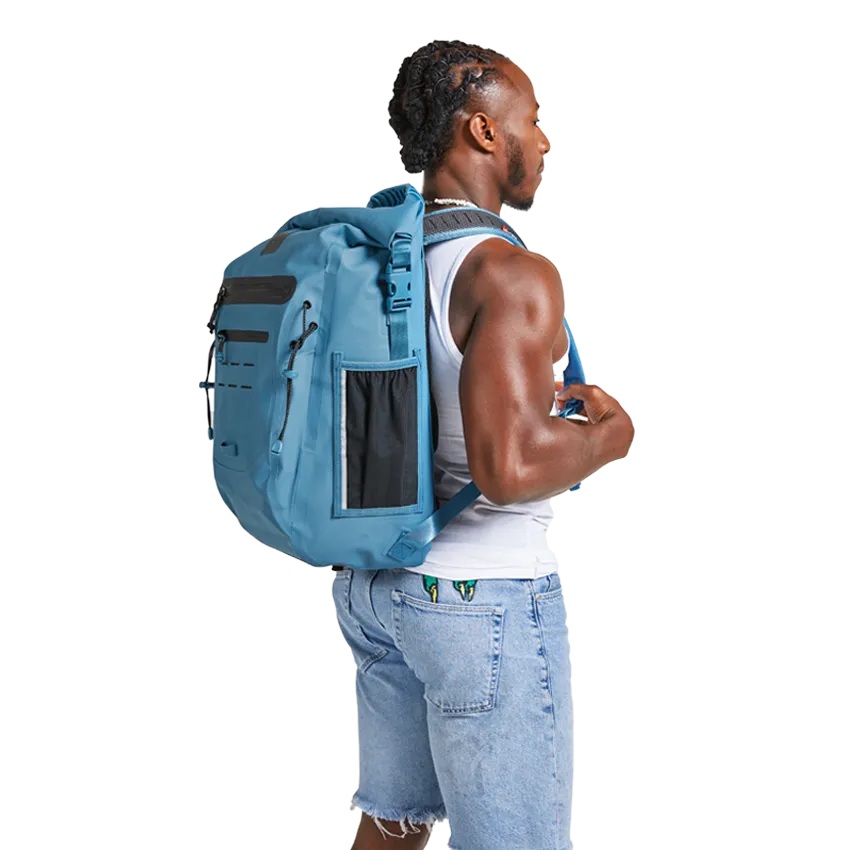 Adventure Waterproof Backpack 30L - Storm Blue