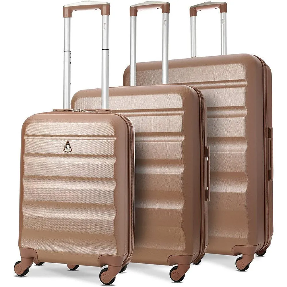 Aerolite Rose Gold Trolley Case | 29in