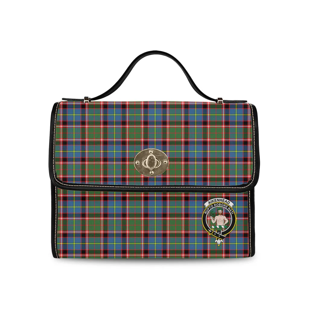 Aikenhead Tartan Waterproof Canvas Bag with Family Crest