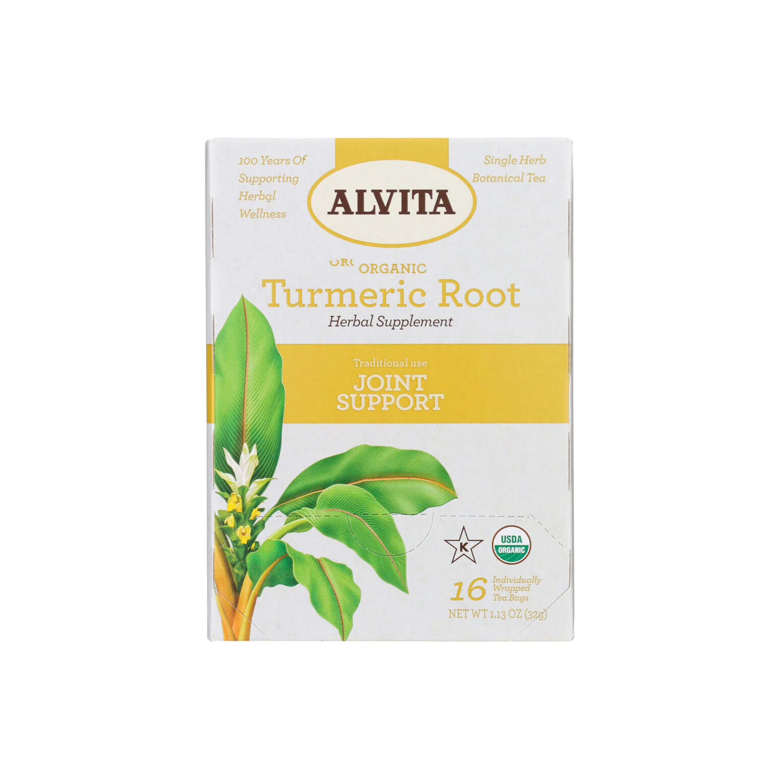 Alvita Organic Turmeric Root Herbal Tea