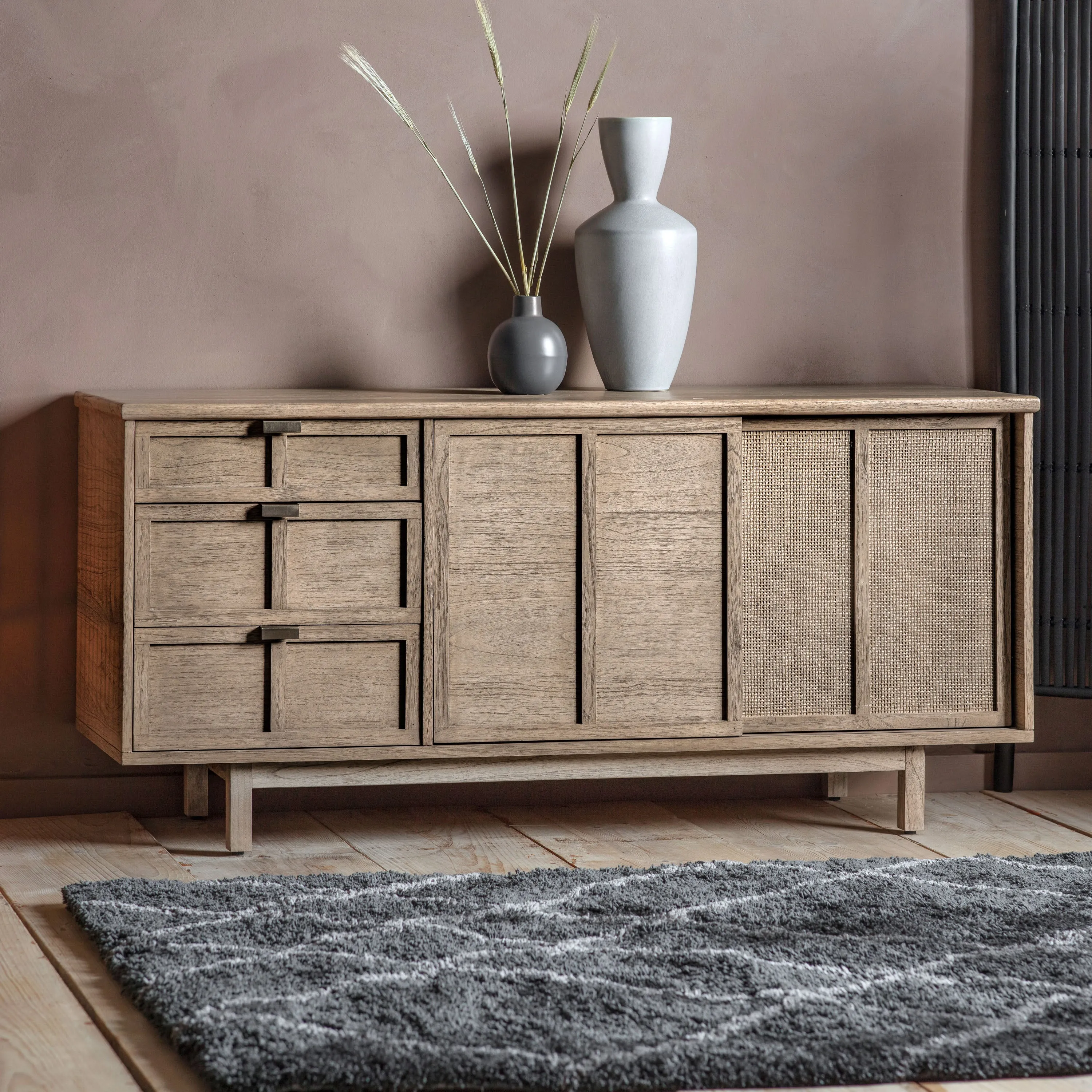 Amos Kyoto 3 Drawer 2 Door Sideboard