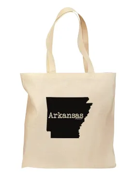 Arkansas - United States Shape Grocery Tote Bag