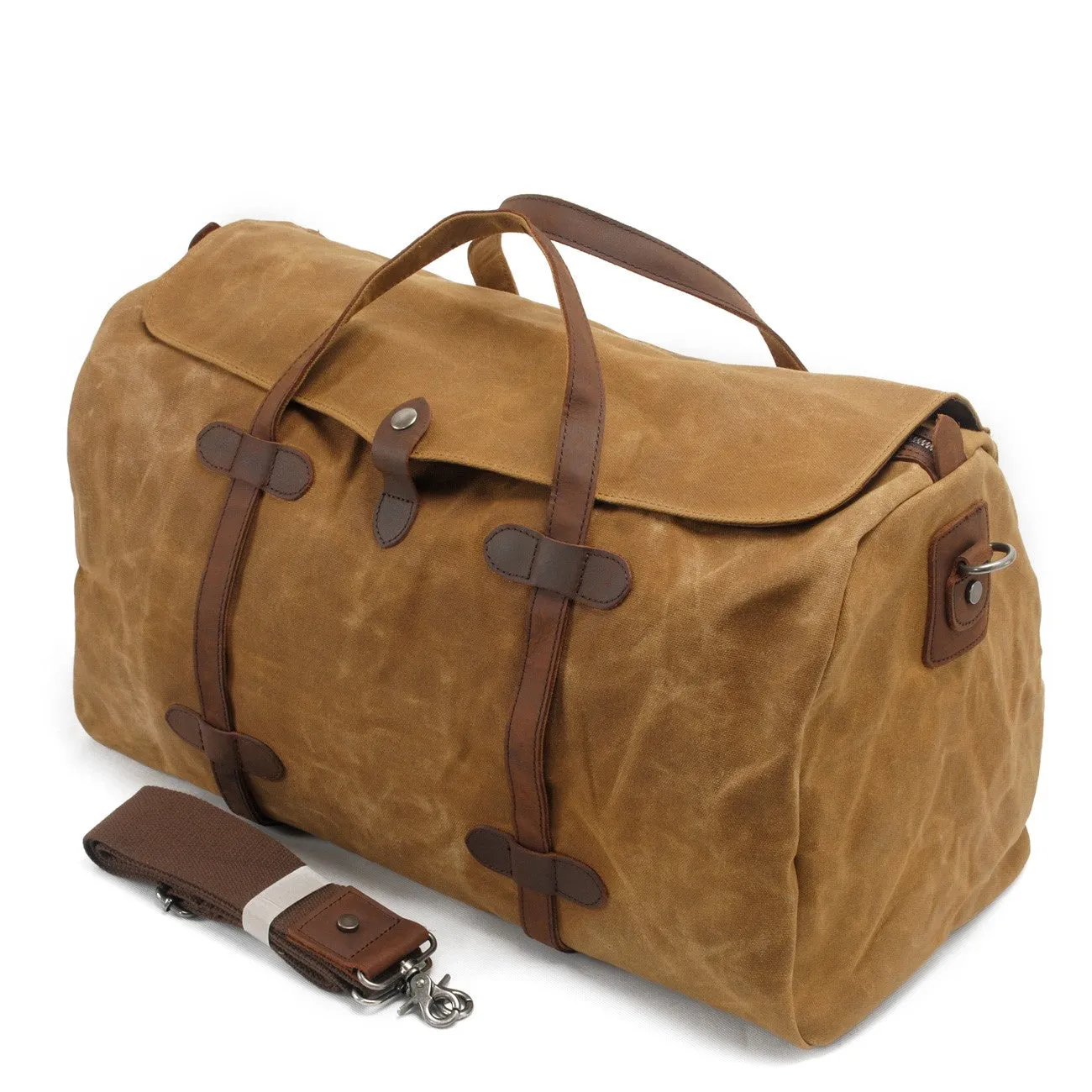 Arxus New Vintage Wax Canvas Luggage Bag