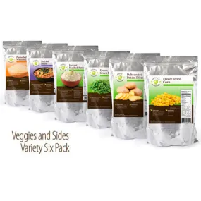 Assorted Side Dishes and Vegetable Pack