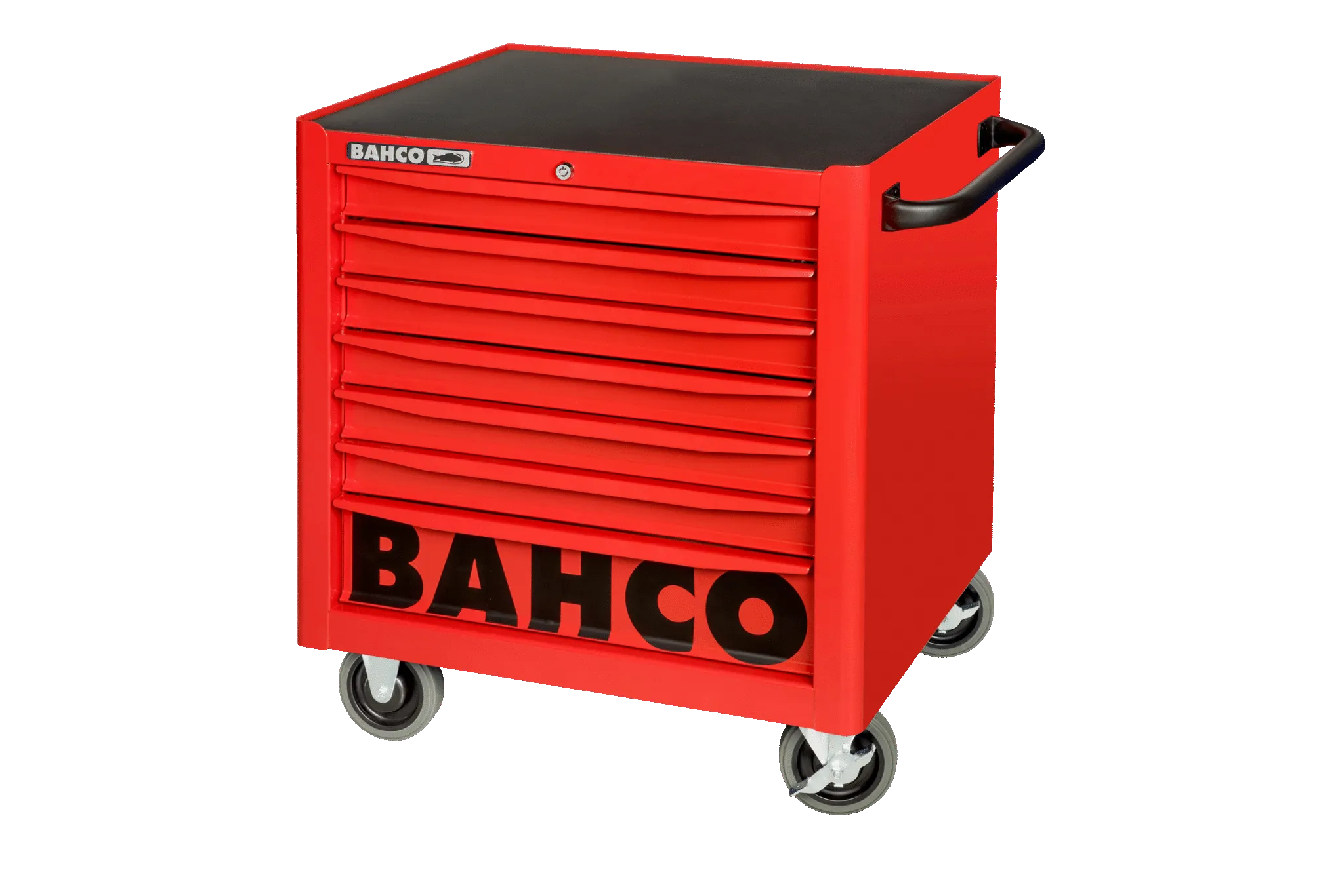 Bahco 1470K7LHRED 26″ Low Height 7 Drawer Red Roller Cabinet