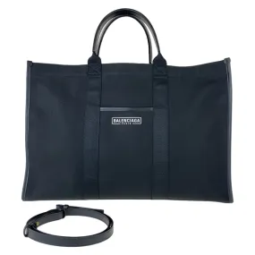 Balenciaga Canvas/Leather Large Tote Bag