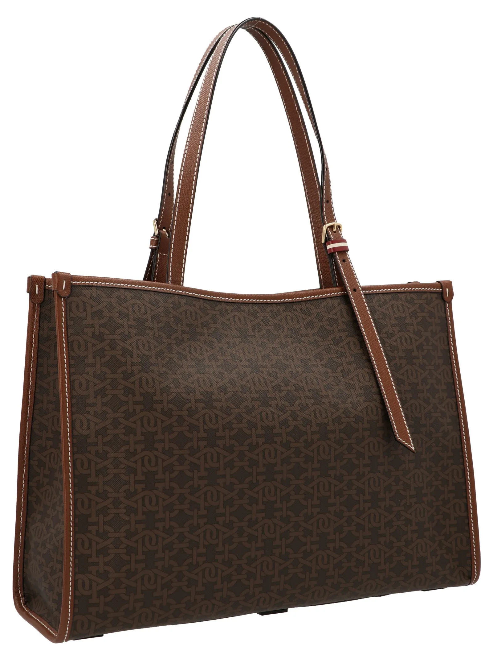 Bally Calie Logo Printed Shopping Bag