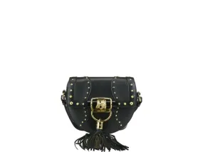 Balmain Studded Tassle Shoulder Bag