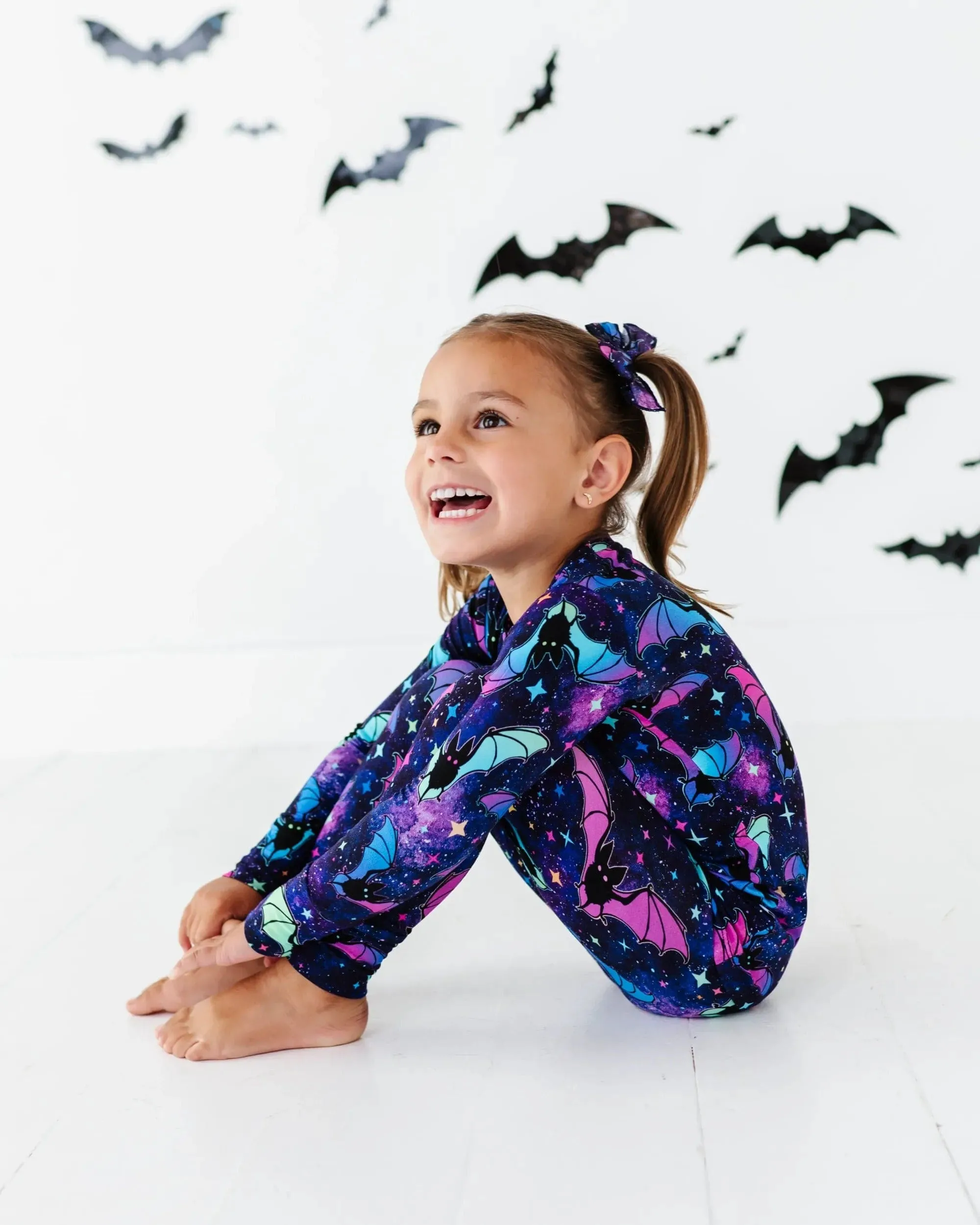 Bat Attitude Two-Piece Pajama Set