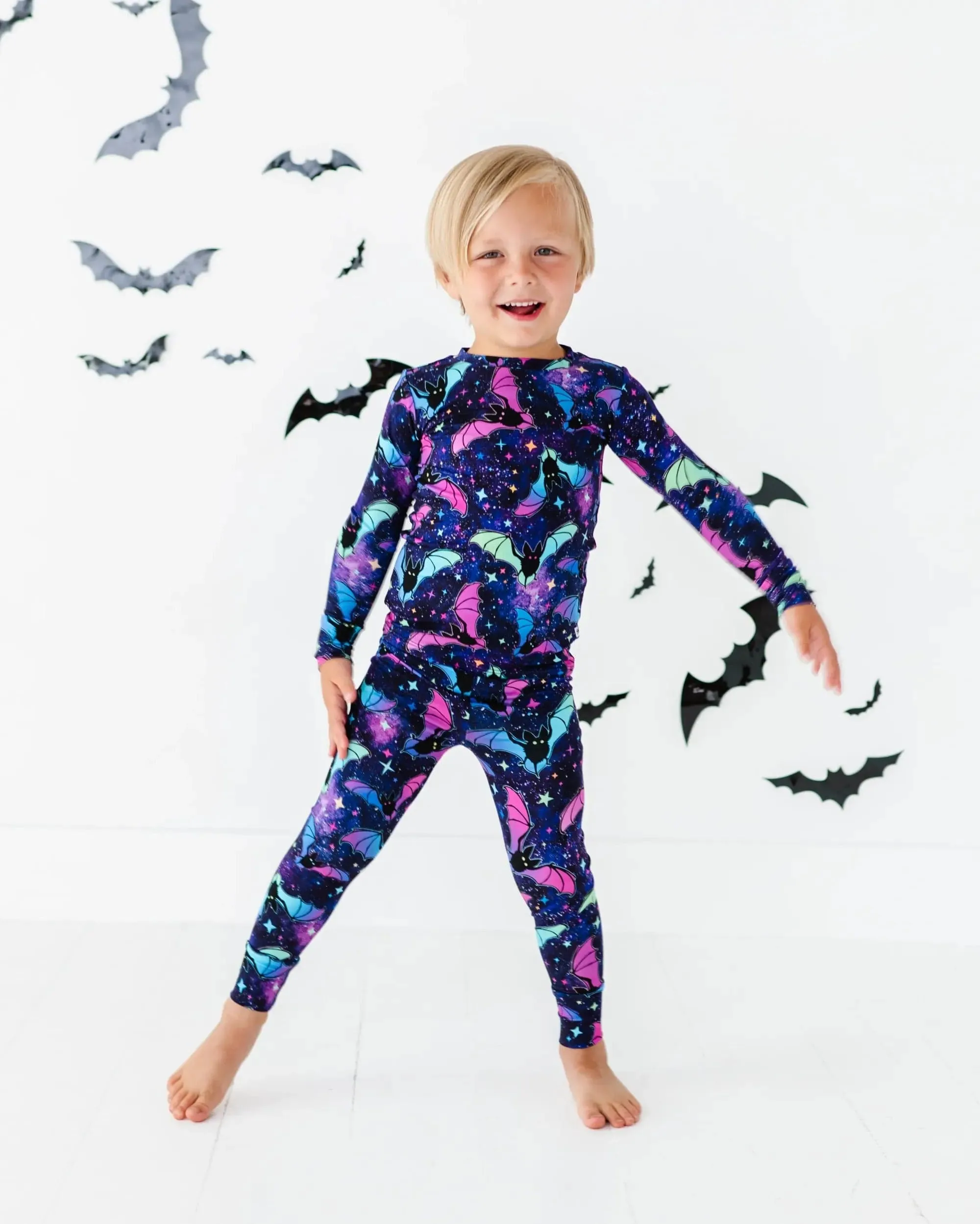 Bat Attitude Two-Piece Pajama Set