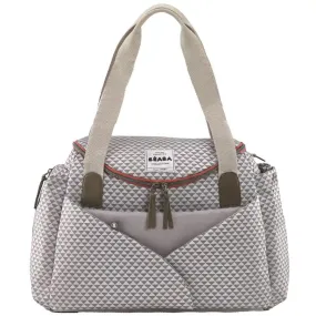 Beaba Sydney II Changing Bag Play Print (Grey/Coral)