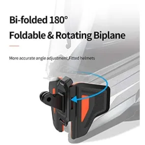 Bi-Foldable Helmet Chin Bracket