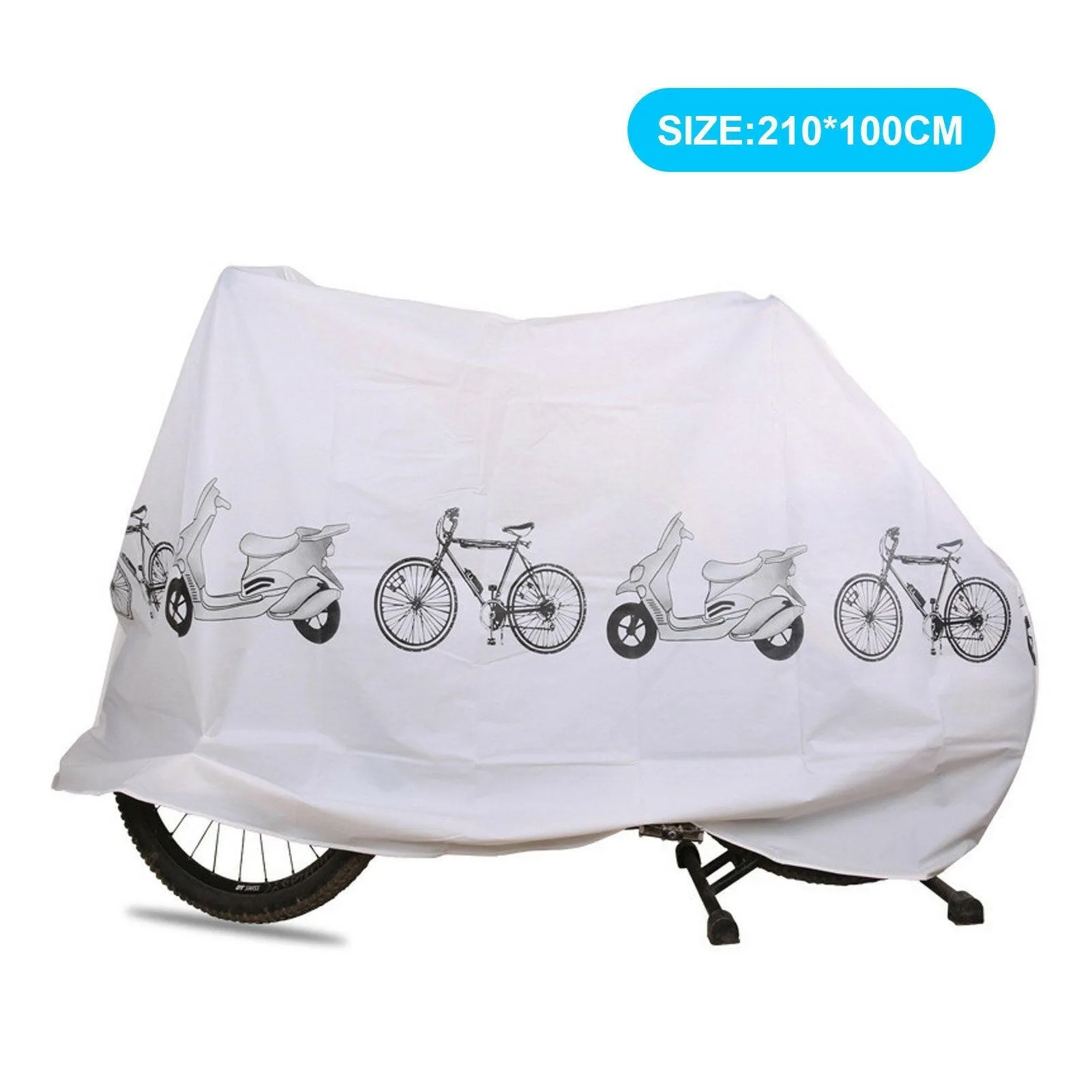 Bike Protector Cover Outdoor Waterproof Anti-dust Wheel Frame Cover for MTB Road Electric Bike