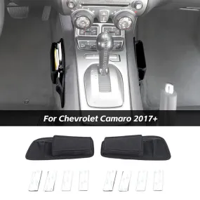 Black Car Gear Shift Side Storage Bag For Chevrolet Camaro 2017  Accessories | CheroCar