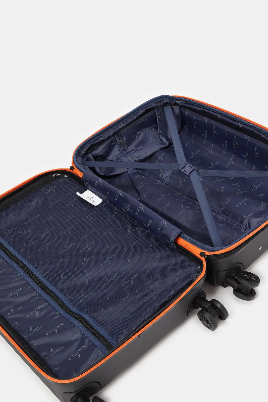 Black Nautica Soft Luggage Trolley (24 Inch)