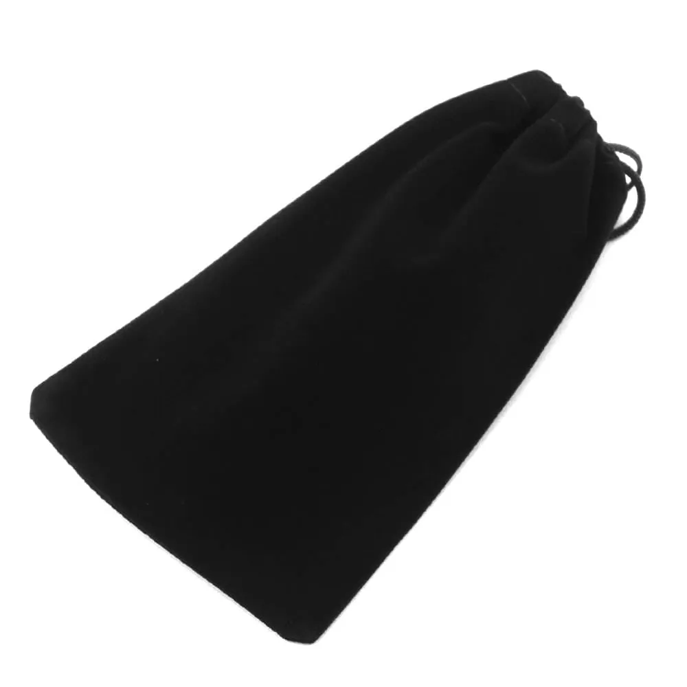 Black Velvet Toy Storage Bag