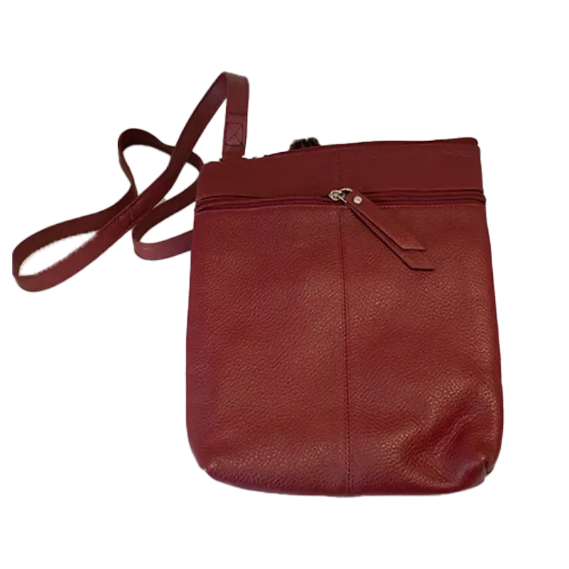 BOL Leather Crossbody Bag 2 Front Zip