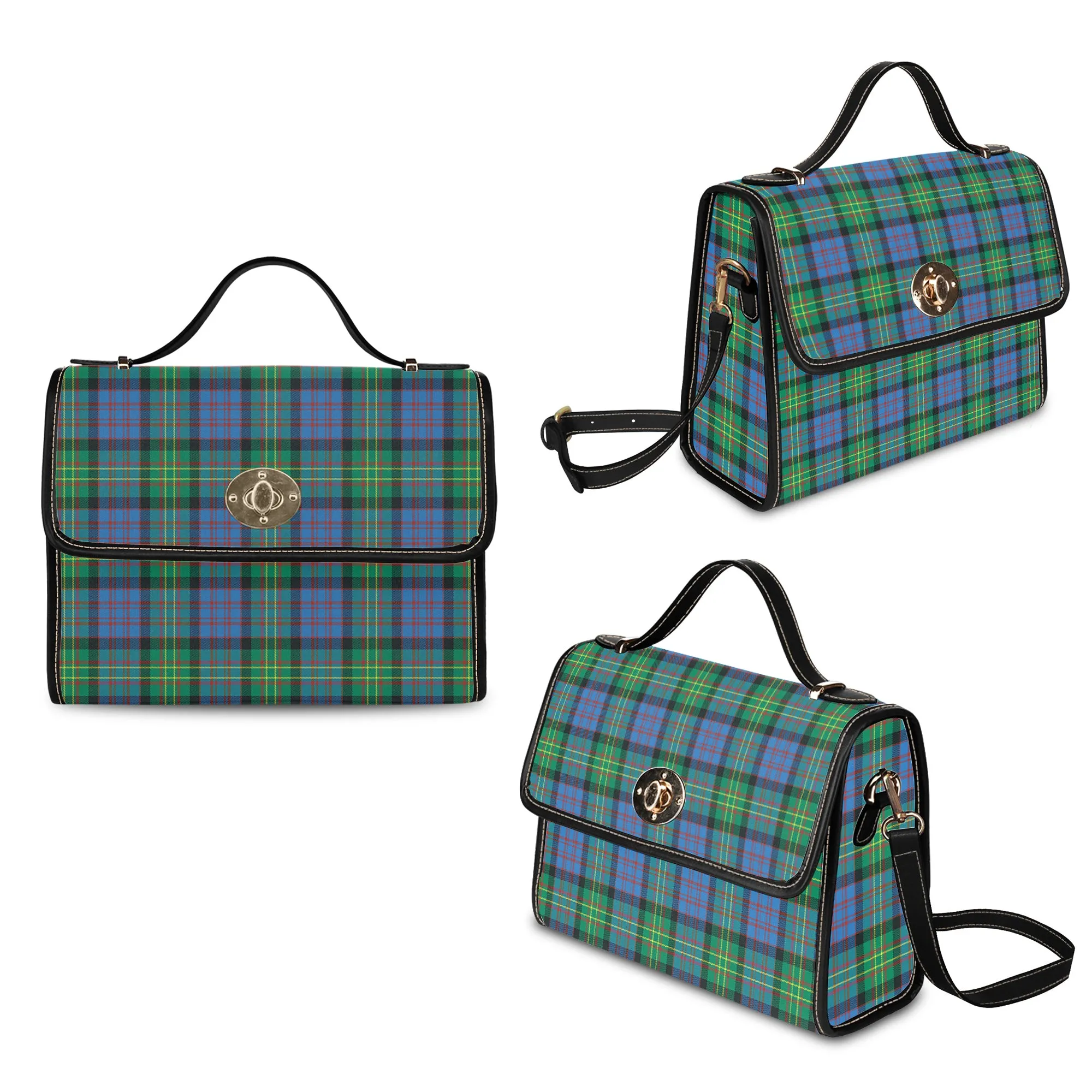 Bowie Ancient Tartan Waterproof Canvas Bag