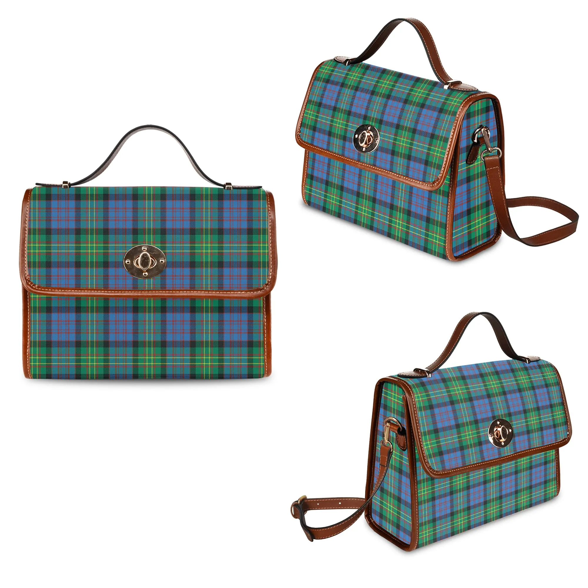 Bowie Ancient Tartan Waterproof Canvas Bag