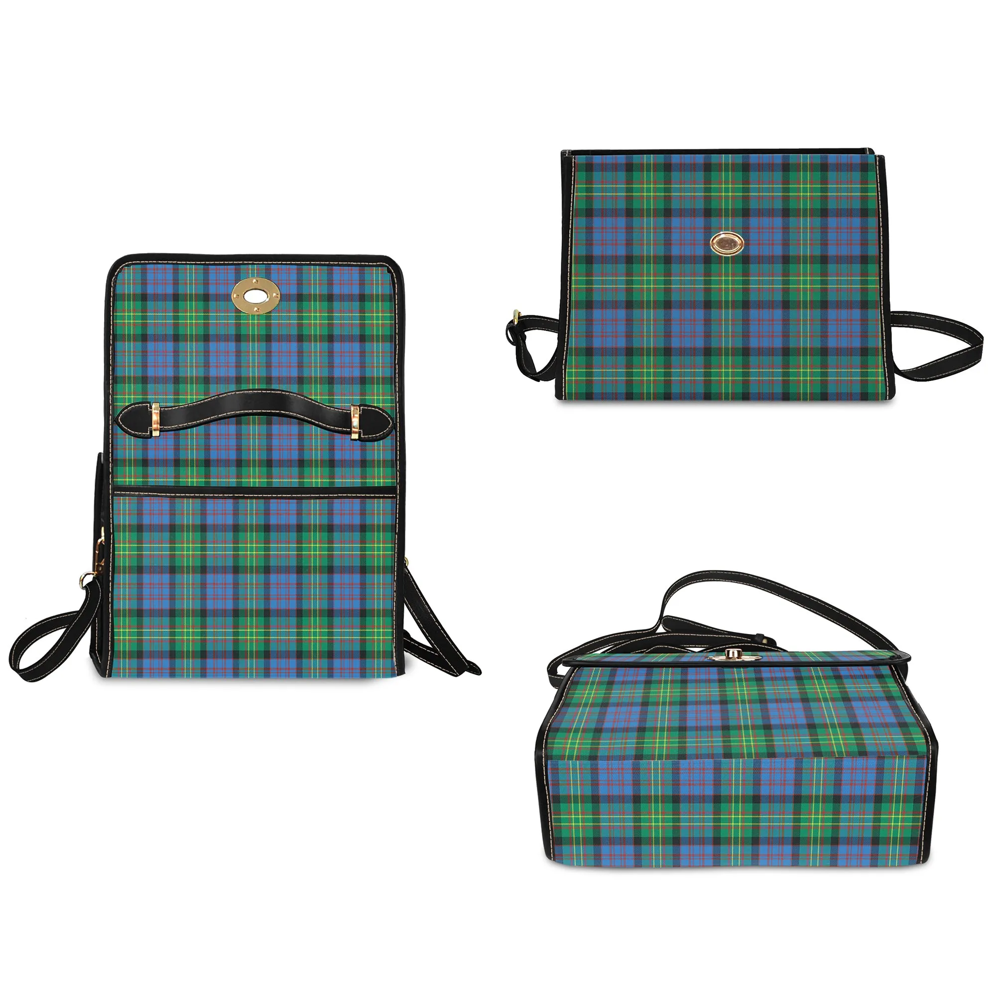 Bowie Ancient Tartan Waterproof Canvas Bag