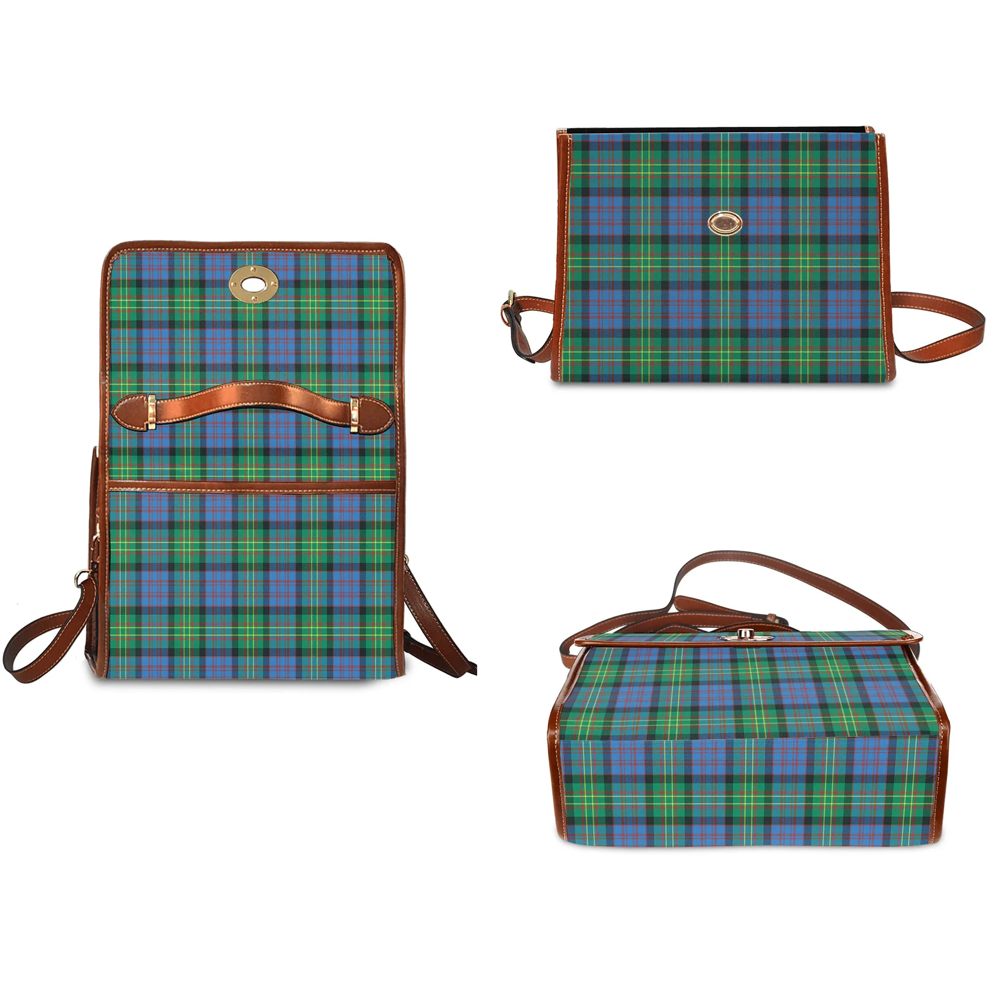 Bowie Ancient Tartan Waterproof Canvas Bag