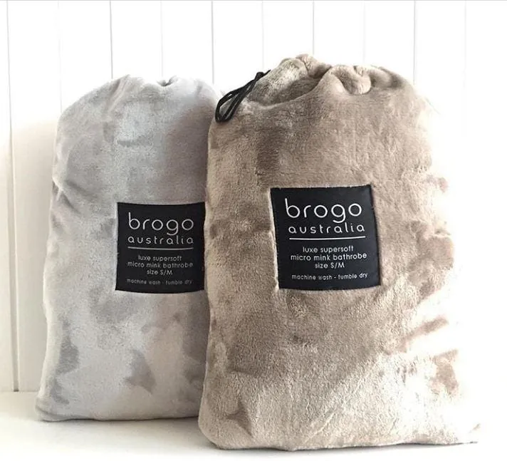 Brogo Microfibre Supersoft Throw Ink