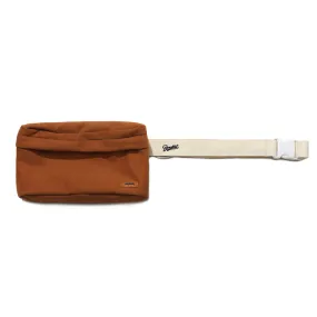 BS SUEDE CROSS BAG CARAMEL