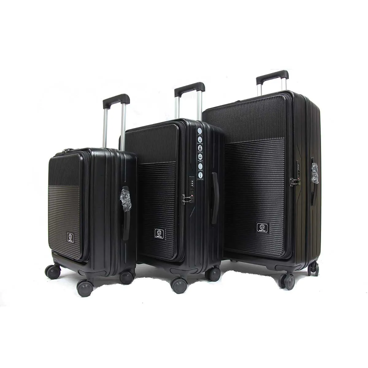 Cabriolet Polycarbonate Expandable Anti-theft Luggage with Recessed TSA Lock