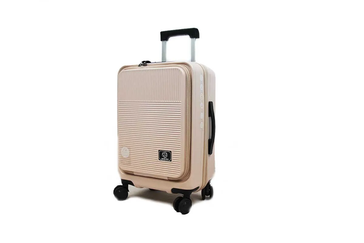 Cabriolet Polycarbonate Expandable Anti-theft Luggage with Recessed TSA Lock