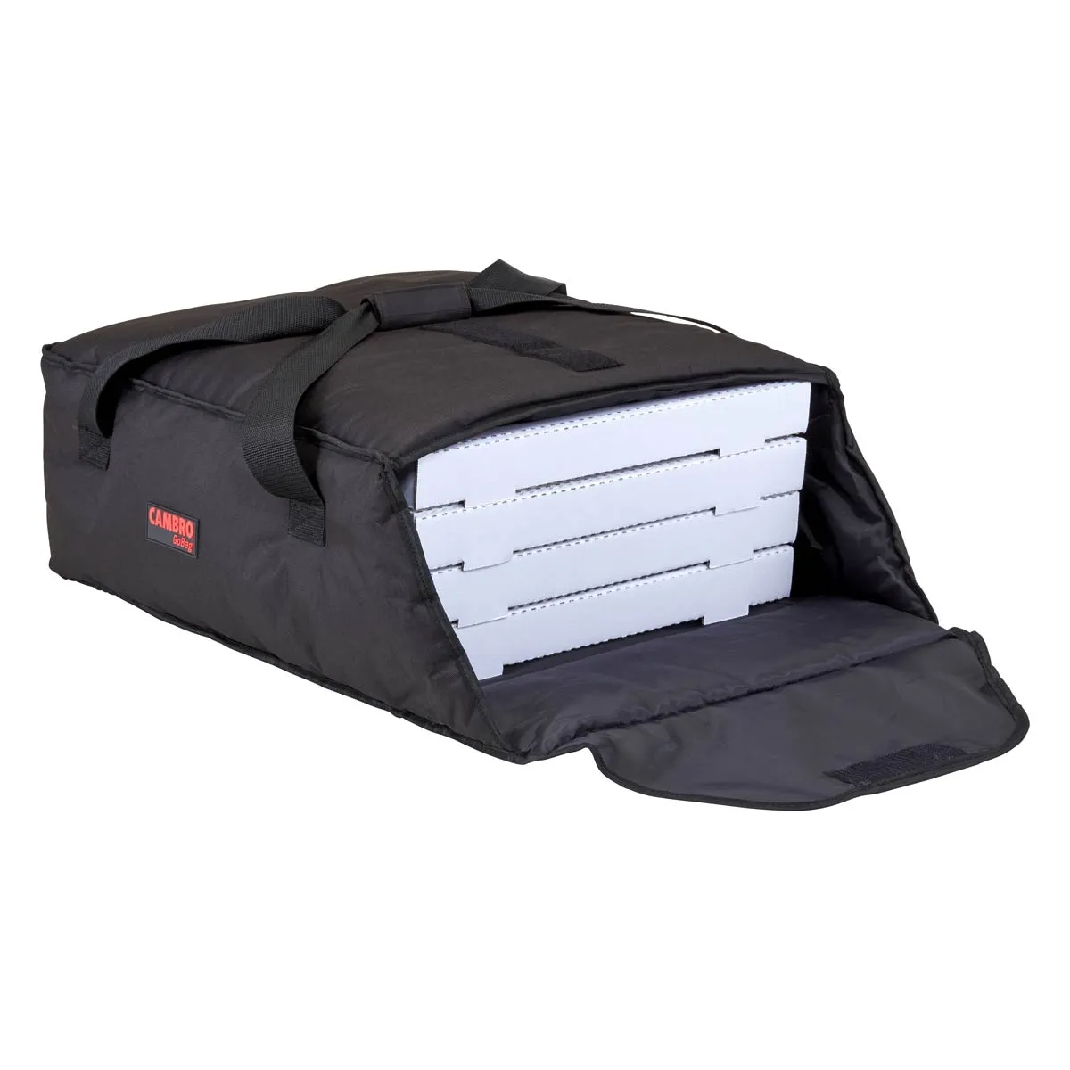 Cambro GBP318110 Standard GoBag Pizza Delivery Bag, Black, 17-1/2" x 20"