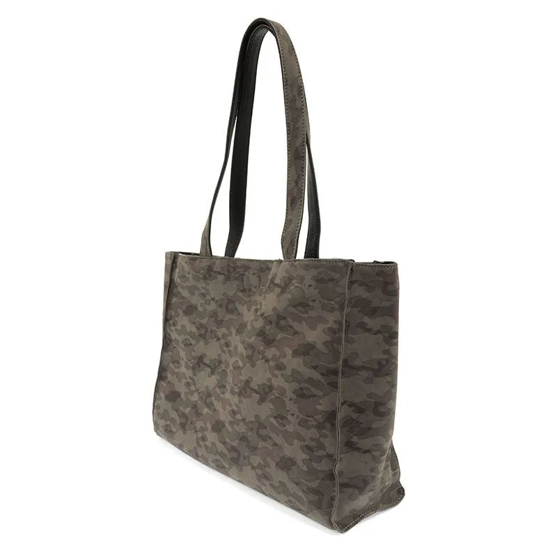 Camo/Black Reversible Tote Bag